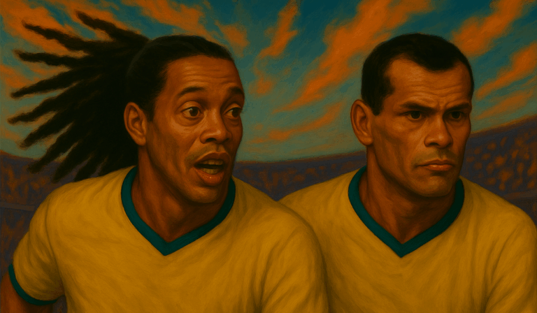 Ronaldinho and Rivaldo