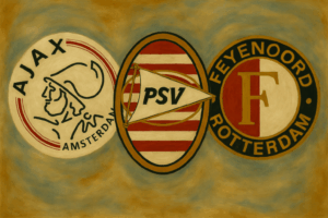 Ajax and PSV and Feyenoord