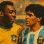 pele and maradona