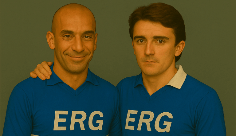 Vialli and Mancini